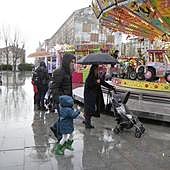 Getxolandia vuelve a la plaza de La Estación sin carpa