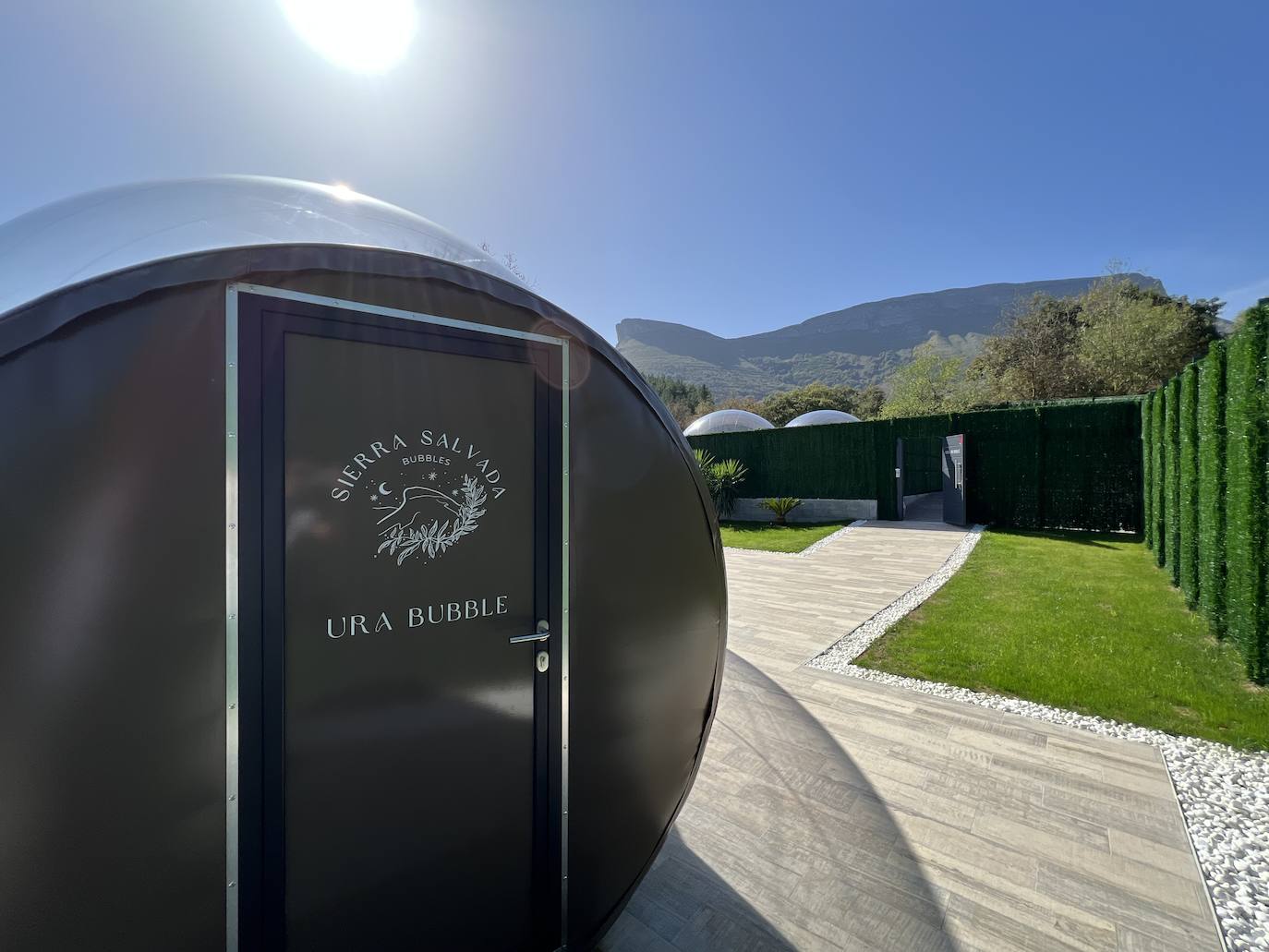 El único hotel burbuja de Euskadi, en imágenes