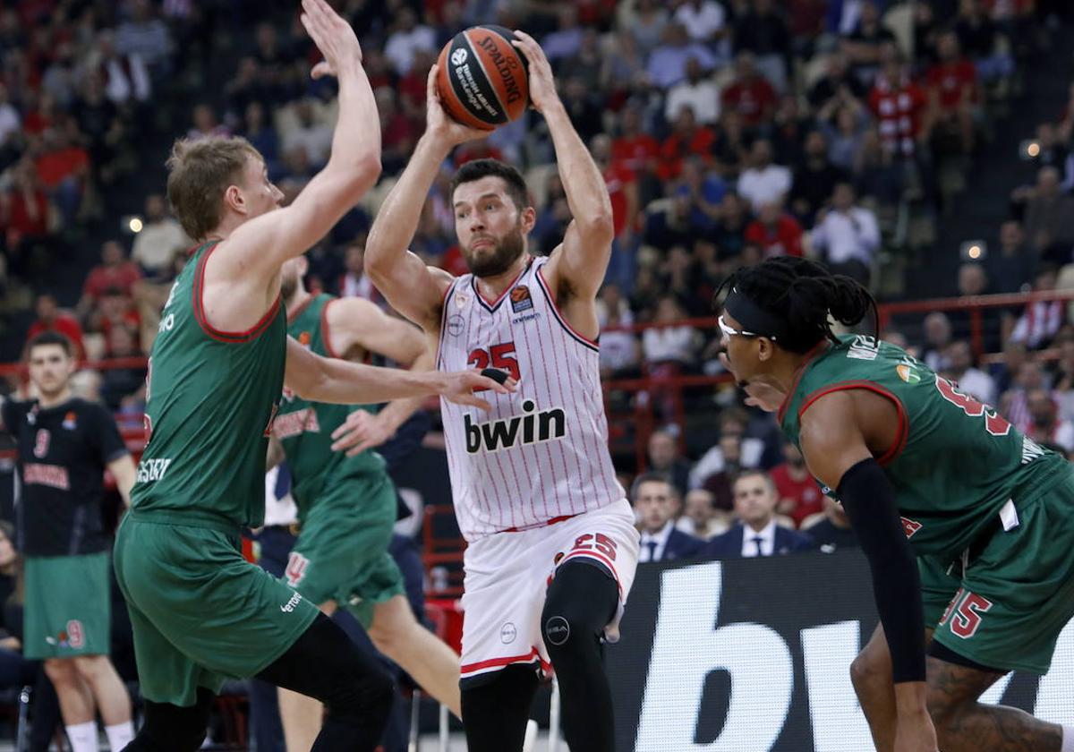 El 1x1 del Baskonia ante el Olympiacos. El mejor, Tadas. Y tú, ¿quién crees que ha sobresalido?