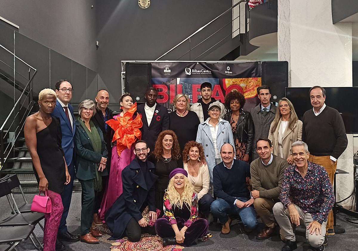 Organizadores, modelos y diseñadores de la Bilbao Fashion Week