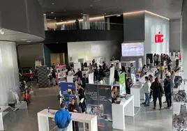 Las empresas han ofrecido información en los diferentes estands informativos a los profesionales.