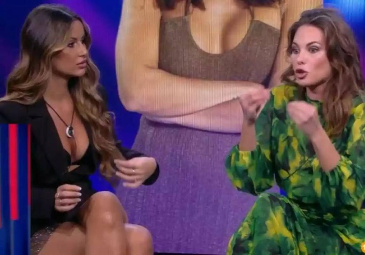 Pilar Llori y Jessica Bueno.