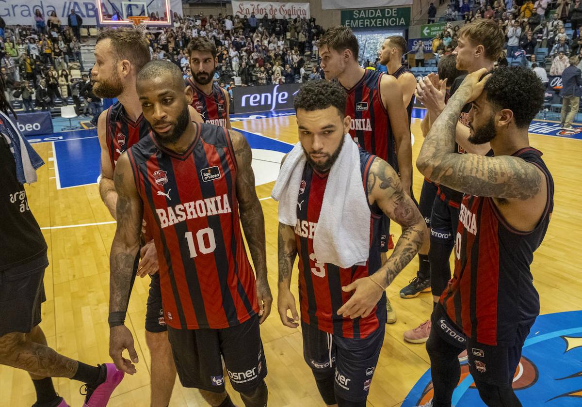 McIntyre y Chiozza, contrariados tras la derrota final.