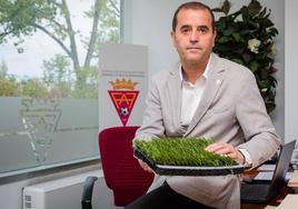 Kepa Arrieta, presidente de la Federación Alavesa de Fútbol.