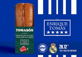 Un bocadillo de jamón gratis a todos los asistentes del Alavés-Real Madrid