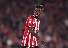 Nico Williams fue uno de los rojiblancos más destacados en la victoria ante el Celta en la última jornada.