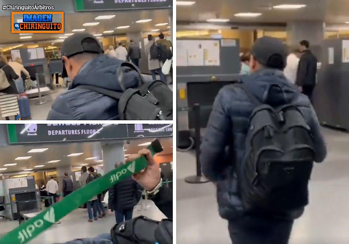 Xavi se salta la cola en la estación de Renfe de Atocha porque perdía el tren