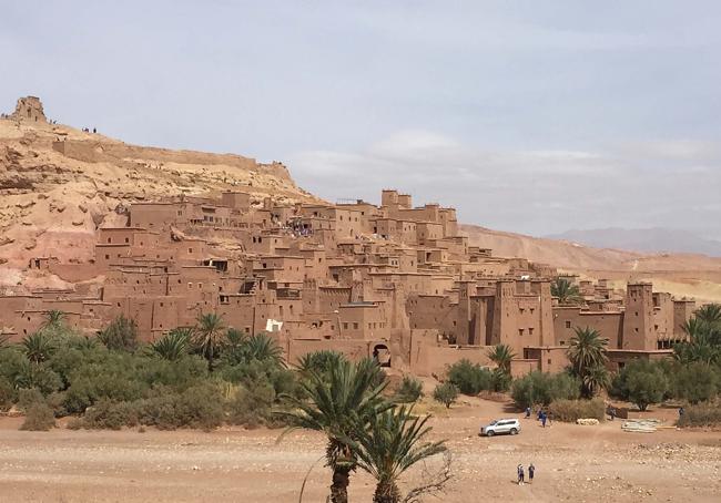 Vista general de Ait Ben Haddou.