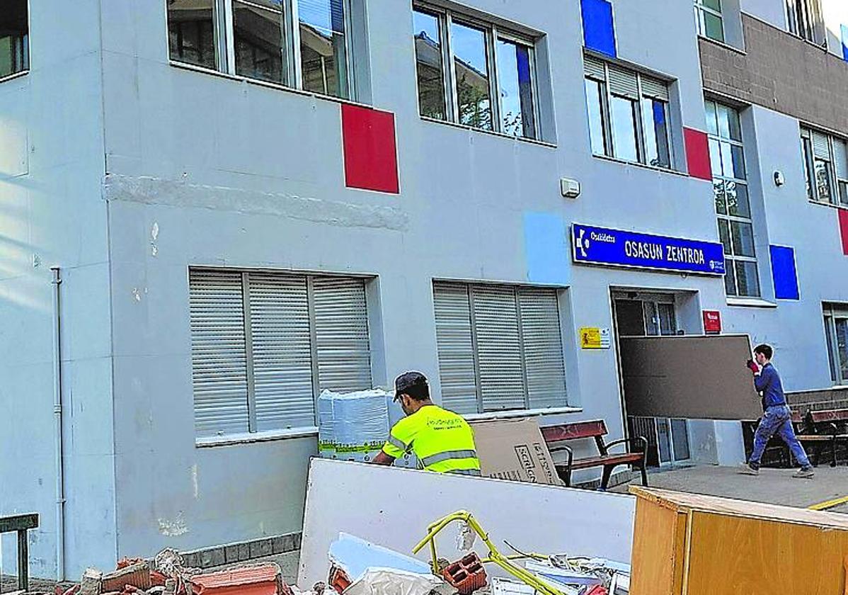 Obras de acondicionamiento de la Casa del Mar de Ondarroa.