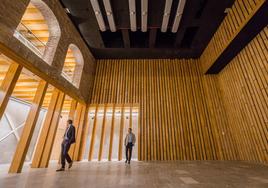 Interior del Gasteiz Antzokia de Vitoria.