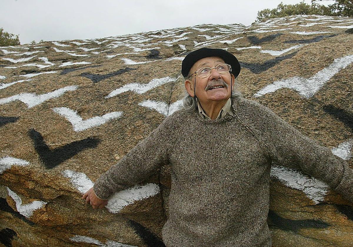 La vida de Agustín Ibarrola, en imágenes