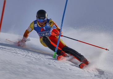 Juan del Campo estrena con un magnífico 24º puesto la Copa del Mundo de eslálon