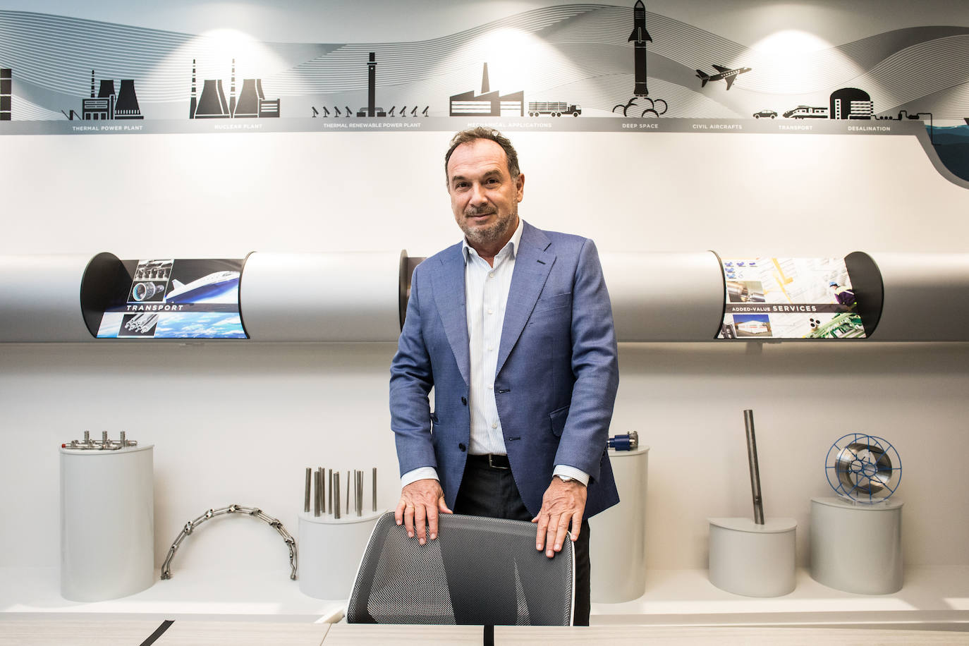 Jesús Esmorís, consejero delegado de Tubacex.