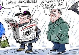 La tira de Cerrajería y el regreso de Ardoaraba