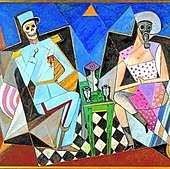 'La muerte y la mujer', de Marevna (1917).