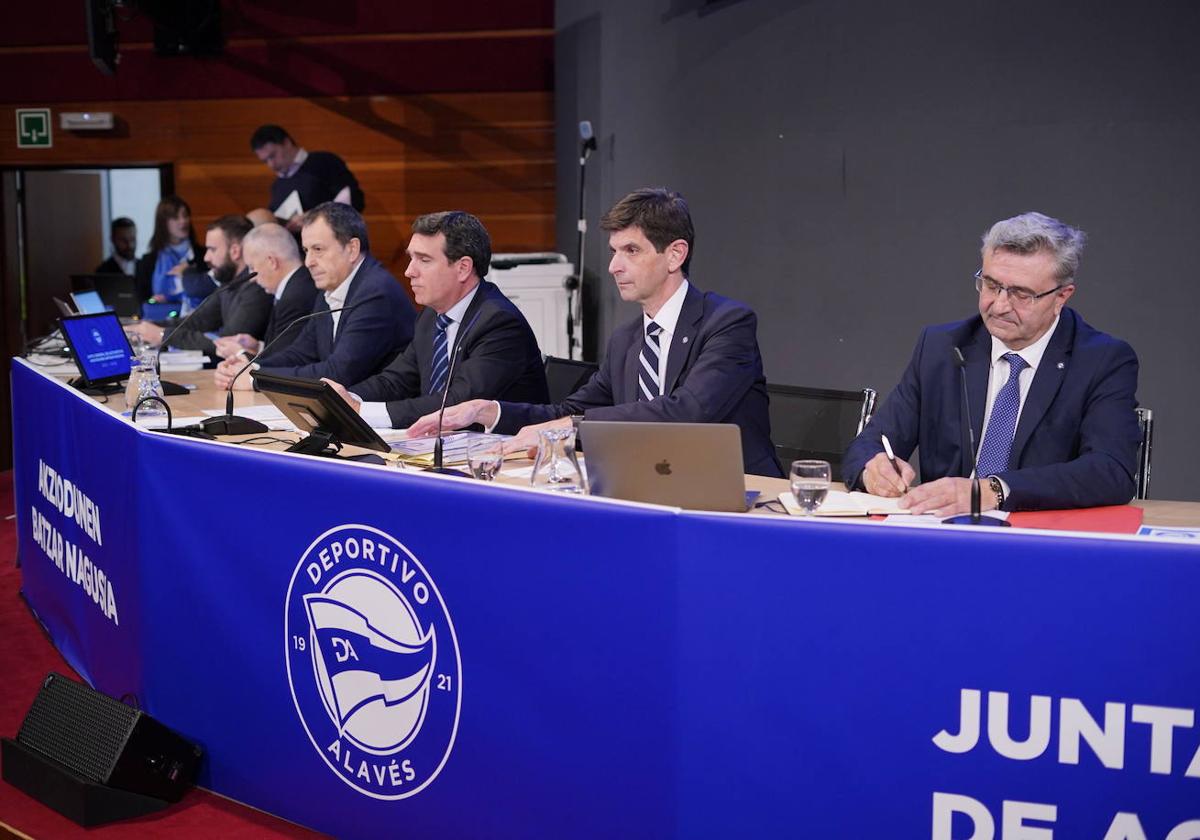 Imagen de la asamblea de accionistas del año pasado.