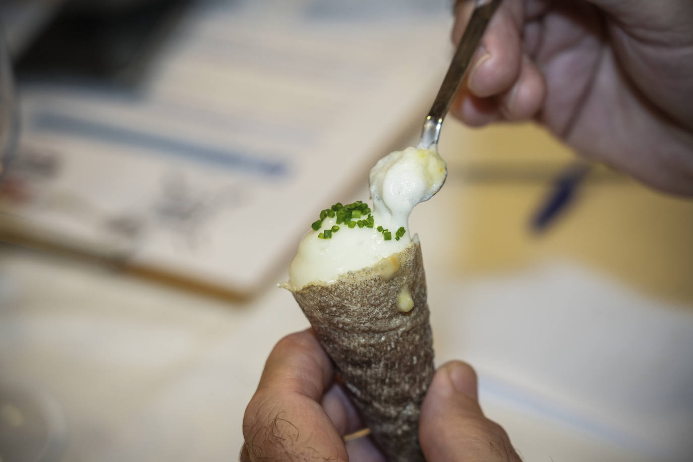 Así fue la cena en Burduntzi