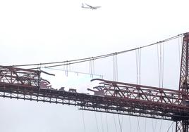 Simulación en el Puente Colgante.