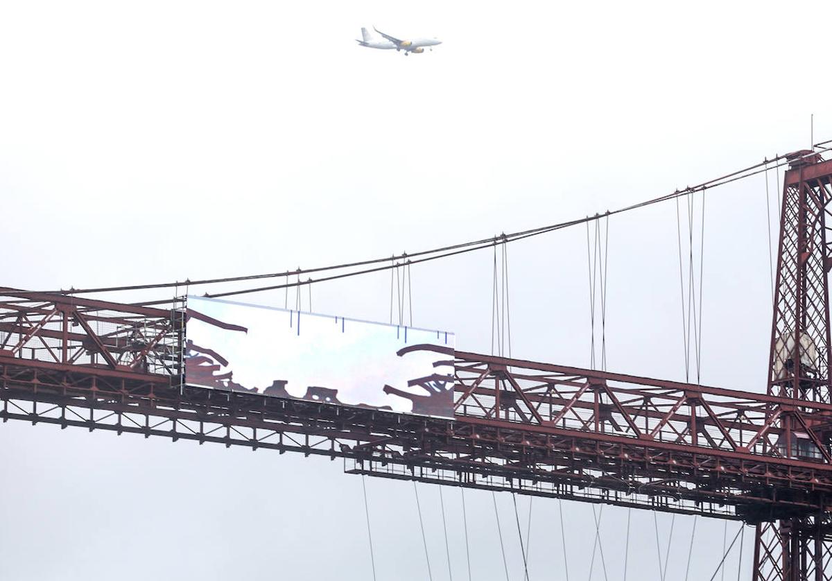 Simulación en el Puente Colgante.