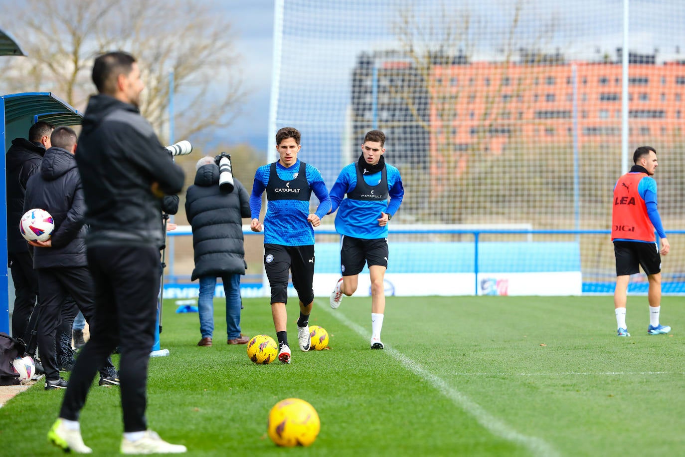 Las mejores fotos del entrenamiento del Alavés