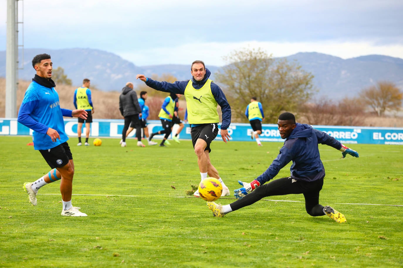 Las mejores fotos del entrenamiento del Alavés
