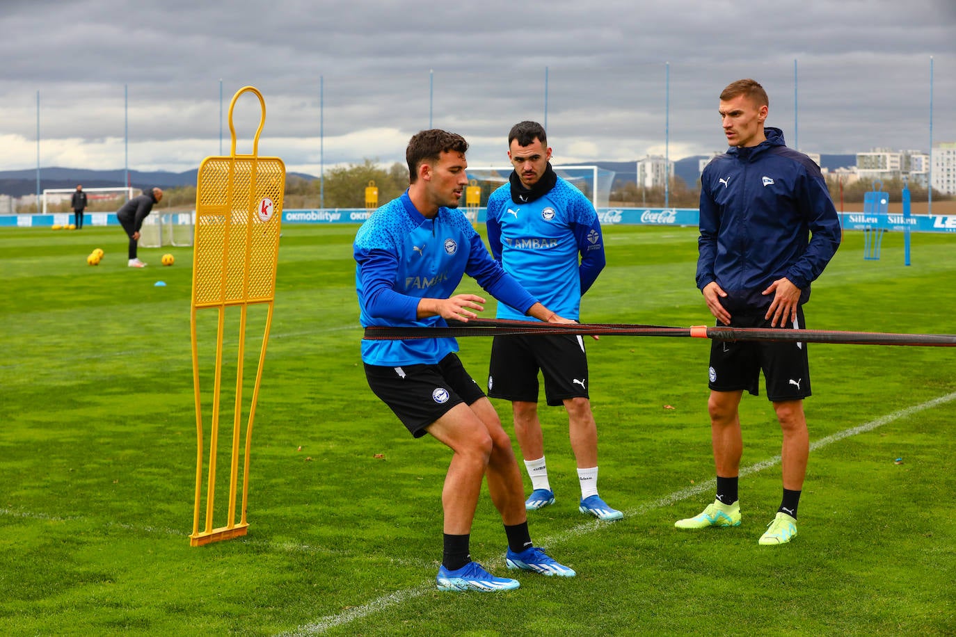 Las mejores fotos del entrenamiento del Alavés