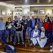 La cena en Bustinzuri, en imágenes