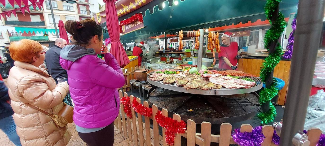 El mercado contará también este año con un espacio para comidas.