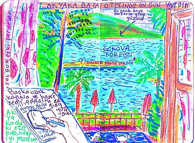 Un hotel en la bahía de Gökova.