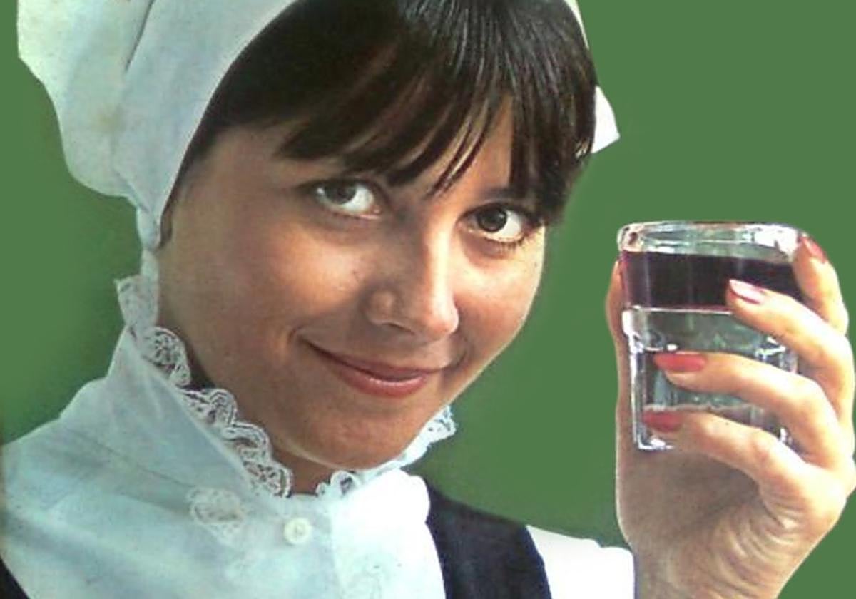 Fotografía publicada en 'Diana', revista femenina del Banco de Bilbao (1972).