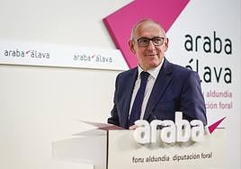 El diputado general, Ramiro González.