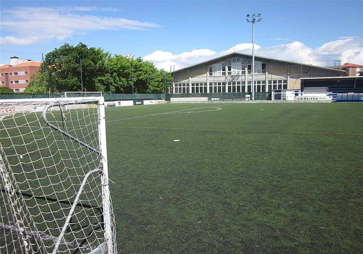 Campo de fútbol de Legarda, en Mungia