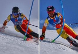 Del Campo y Garay comparten equipo, el Euro-Ski, respaldado por Basque Team.