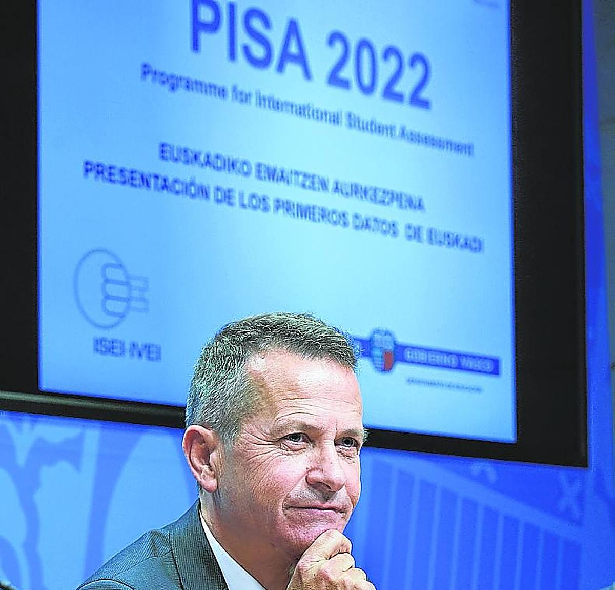 El consejero de Educación, Jokin Bildarratz.