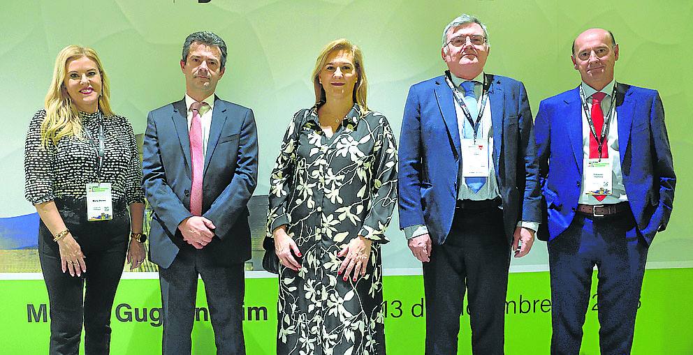 Marta Mieres, Íñigo Cortijo, Mónica Prieto, Ibon García de Vicuña y Eduardo Pedrosa.