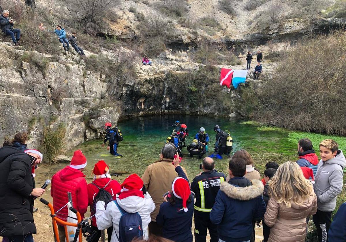 Covanera y Pineda de la Sierra, un belén acuático y otro montañero