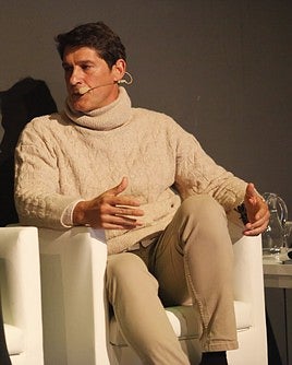 Rafa Llanes, CEO de Skyview, durante su ponencia