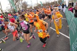 La San Silvestre regresa al centro de Vitoria