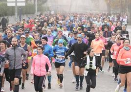 Participantes en la presente edición de la Media Maratón de Vitoria.