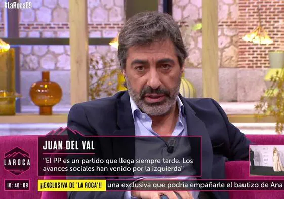 Juan del Val ataca sin piedad a Pedro Sánchez: «Tiene cosas que detesto. Es truquero y victimista»