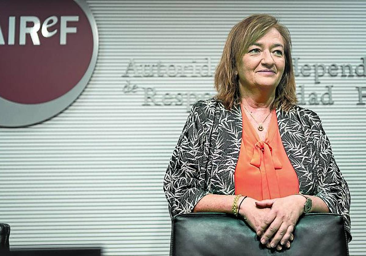 Cristina Herrero, presidenta de la AIReF.