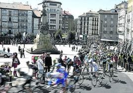 La Vuelta ya ha partido de Vitoria en otras ediciones.