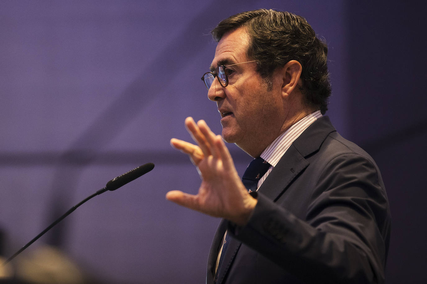 Antonio Garamendi, presidente de CEOE