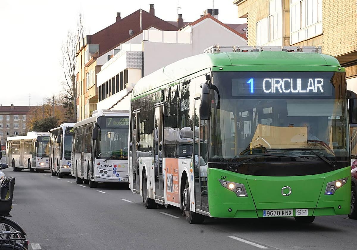 Una movilización, este mes, de los trabajadores de Tuvisa.
