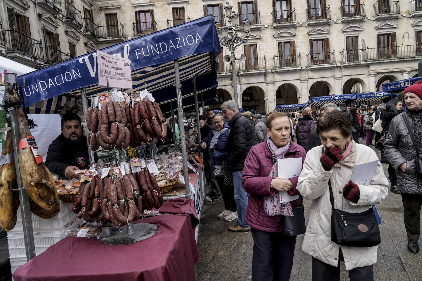 El Mercado de Navidad de Vitoria, en imágenes