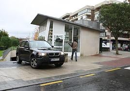 Imagen del parking existente en Las Merdeces, donde se ubicará un nuevo subterráneo.