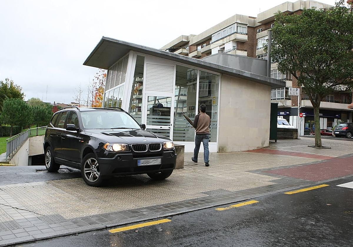 Imagen del parking existente en Las Merdeces, donde se ubicará un nuevo subterráneo.