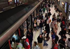 Santo Tomás dispara la afluencia de clientes al metro, que registra su mejor registro de este 2023