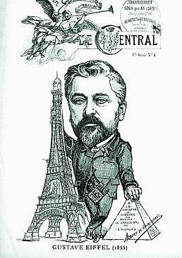 Imagen - Caricatura publicada en 1889 en la portada del diario 'Le Central'.