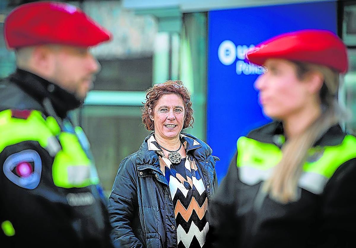 Amaia Arregi es la concejala de Seguridad Ciudadana, máxima responsable de la Policía Municipal, y teniente de alcalde del Ayuntamiento de Bilbao.